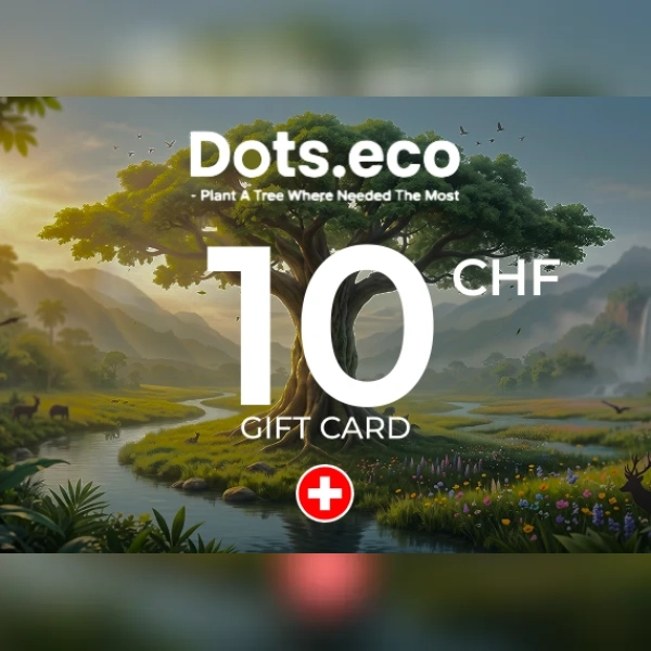Dots.eco - Plant A Tree Where Needed The Most Gift Card 10 CHF Key - SWITZERLAND