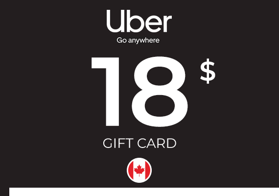 Uber Gift Card 18 CAD