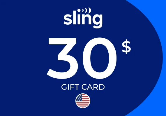 Sling TV Gift Card 30 USD