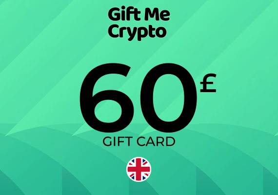 Gift Me Crypto Gift Card 60 GBP