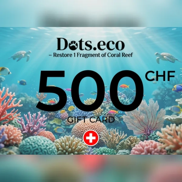 Dots.eco - Restore 1 Fragment of Coral Reef Gift Card 500 CHF Key - SWITZERLAND