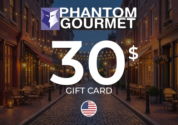 Phantom Gourmet Gift Card 30 USD