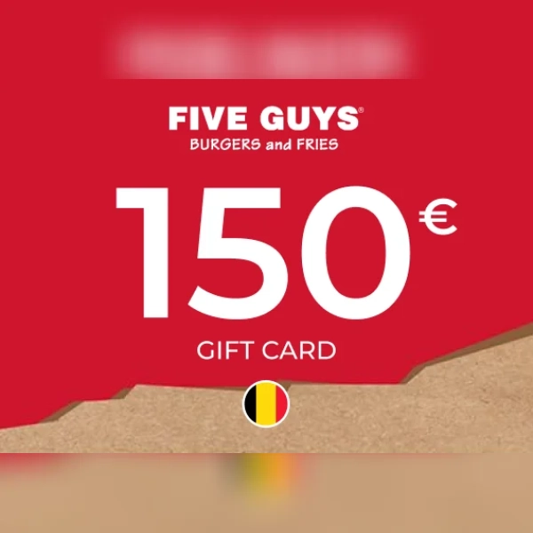 Five Guys Gift Card 150 EUR Key - GERMANY