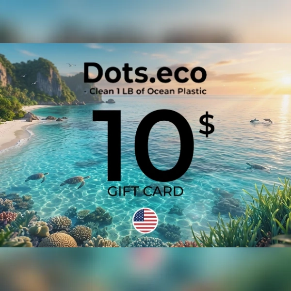 Dots.eco - Clean 1 LB of Ocean Plastic Gift Card 10 USD Key - UNITED STATES