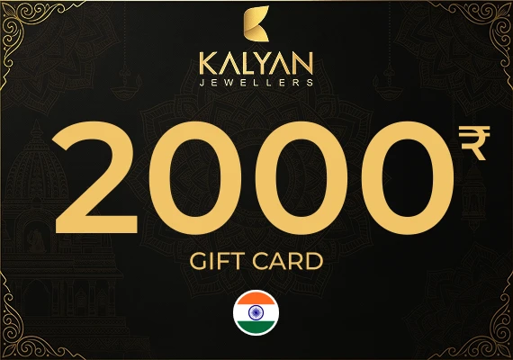 Kalyan Gold Jewellery Gift Card 2000 INR