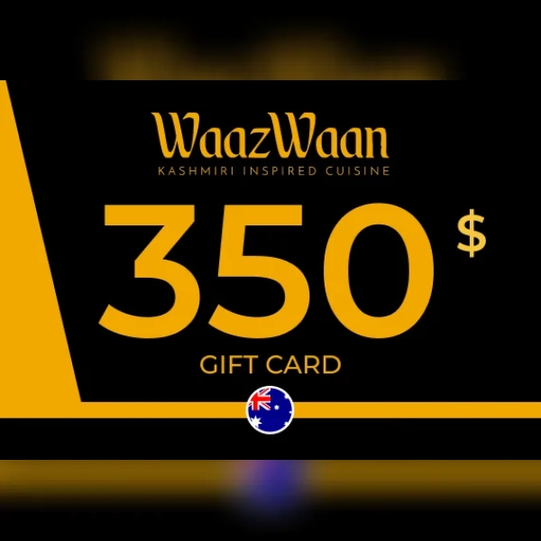 WaazWaan Gift Card 350 AUD Key - AUSTRALIA