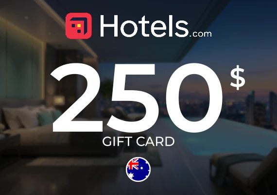Hotels.com Gift Card 250 AUD