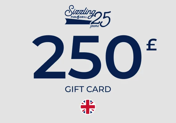 Sizzling Pubs Gift Card 250 GBP