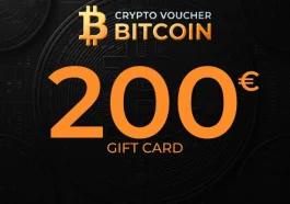 Crypto Voucher Bitcoin (BTC) 200 EUR