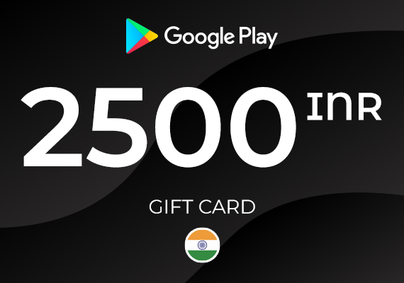 Google Play Gift Card 2500 INR