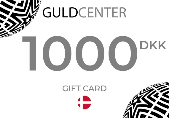 Guldcenter.dk Gift Card 1000 DKK