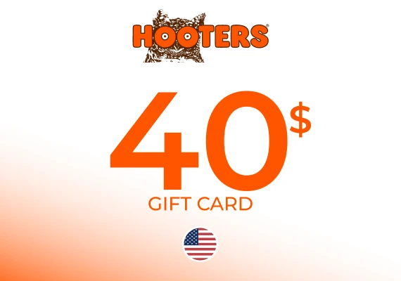 Hooters - No API Cancellation Gift Card 40 USD