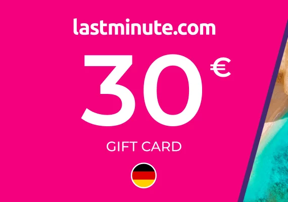 lastminute.com Travel Gift Card 30 EUR Key - GERMANY