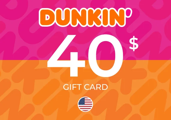 Dunkin' Donuts Gift card 40 USD