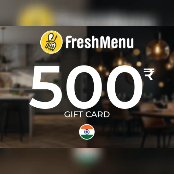 Fresh Menu Gift Card 500 INR Key - INDIA