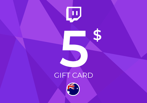 Twitch Gift Card 5 AUD