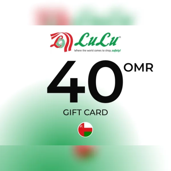 LuLu Hypermarket Gift Card 40 OMR Key - OMAN