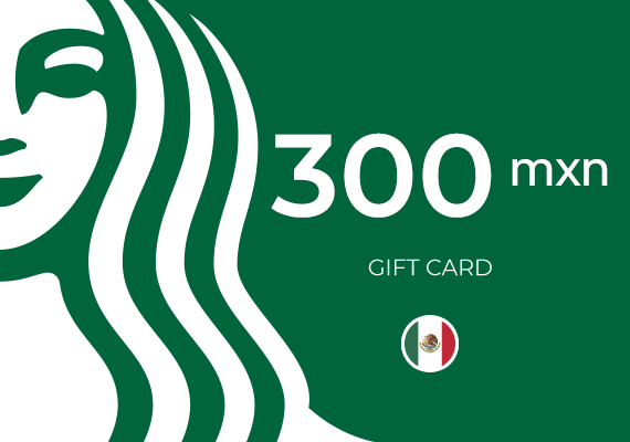 Starbucks Gift Card 300 MXN