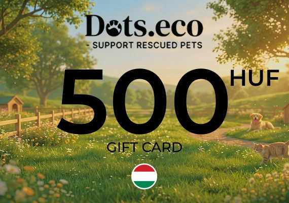 Dots.eco - Support Rescued Pets Gift Card 500 HUF