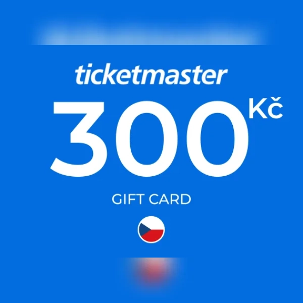 Ticketmaster Gift Card 300 CZK Key - CZECH REPUBLIC