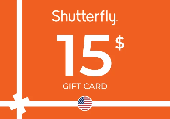 Shutterfly Gift Card 15 USD