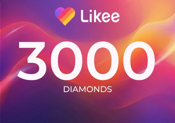 Likee - 3,000 Diamonds