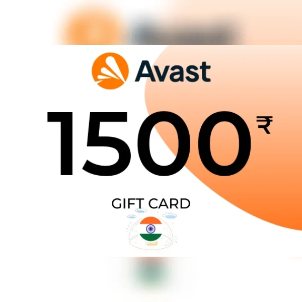 Avast AVG Gift Card 1500 INR Key - INDIA