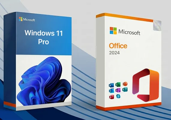 Microsoft Windows 11 Pro & Microsoft Office 2024 - LTSC Standard Bundle