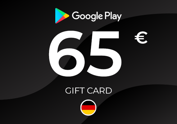 Google Play Gift Card 65 EUR