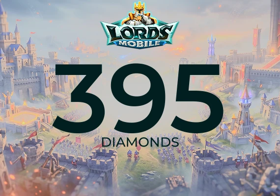 Lords Mobile - 395 Diamonds