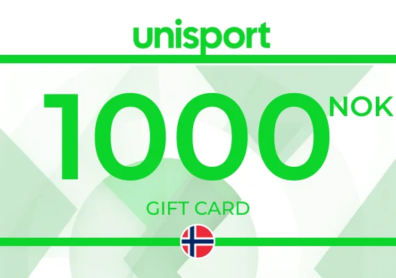 Unisport Gift Card 1000 NOK