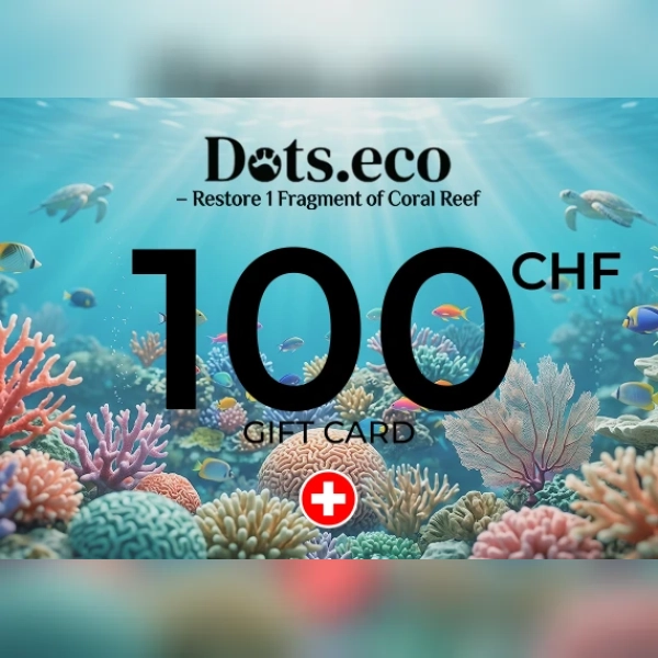 Dots.eco - Restore 1 Fragment of Coral Reef Gift Card 100 CHF Key - SWITZERLAND