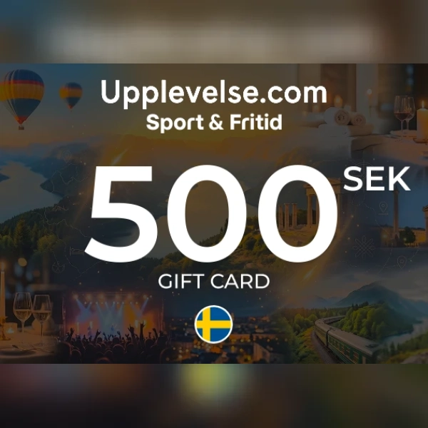 Sport & Fritid - Upplevelse.com Gift Card 500 SEK Key - SWEDEN