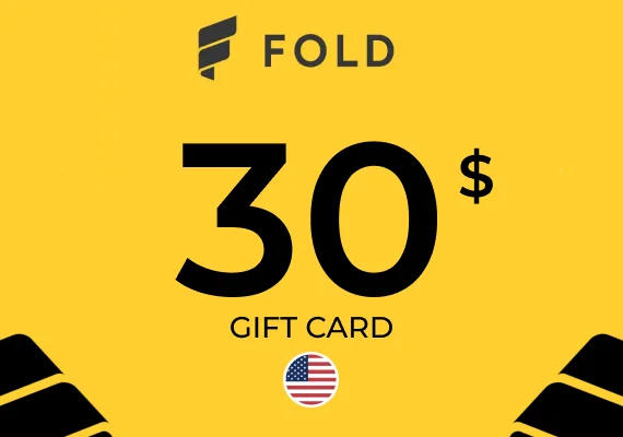 Fold Bitcoin Gift Card 30 USD