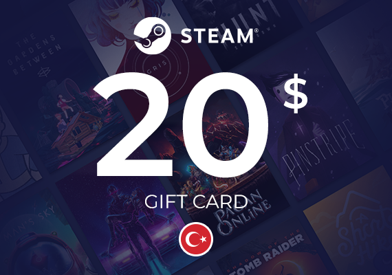 Steam Wallet Gift Card 20 USD Steam Wallet Gift Card 20 USD