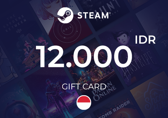 Steam Wallet Gift Card 12.000 IDR Key - INDONESIA