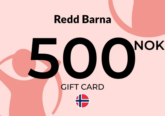 Redd Barna Donation Gift Card 500 NOK