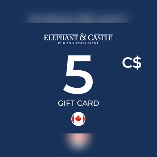 Elephant & Castle Gift Card 5 CAD Key - CANADA