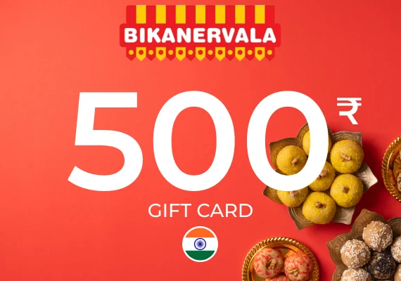 Bikanervala Gift Card 500 INR