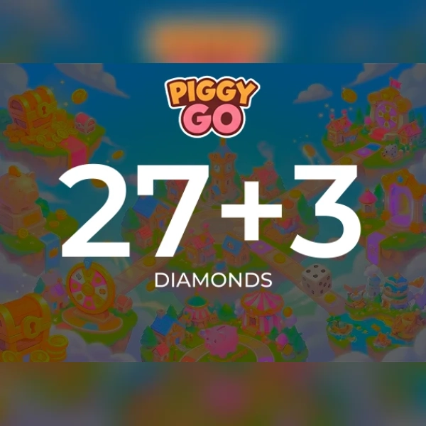 Piggy GO - 27 + 3 Diamonds Direct Top-Up - GLOBAL
