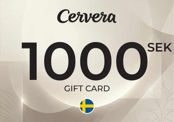 Cervera Gift Card 1000 SEK
