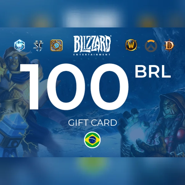Blizzard Gift Card 100 BRL Battle.net Key - BRAZIL