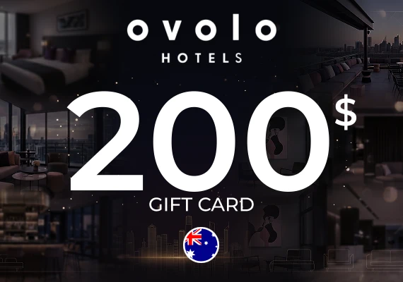 Ovolo Hotels Gift Card 200 AUD