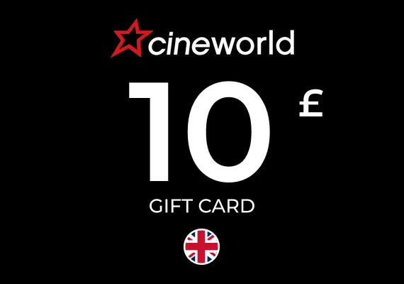 Cineworld Gift Card 10 GBP Cineworld Gift Card 10 GBP