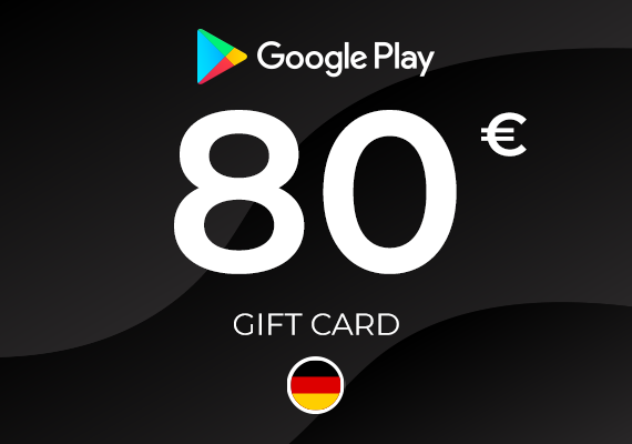 Google Play Gift Card 80 EUR