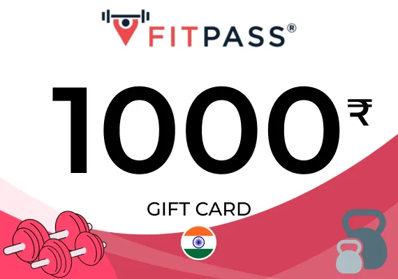 FITPASS Gift Card 1000 INR
