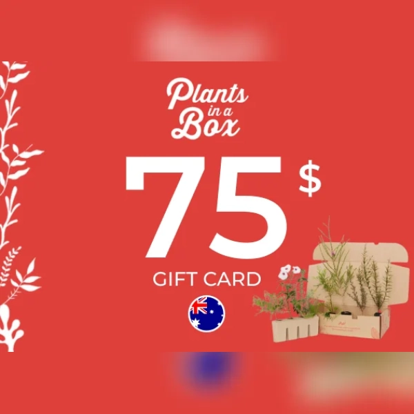 Plants in a Box Gift Card 75 AUD Key - AUSTRALIA