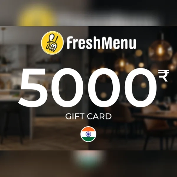 Fresh Menu Gift Card 5000 INR Key - INDIA