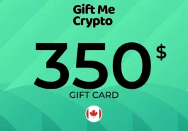 Gift Me Crypto Gift Card 350 CAD
