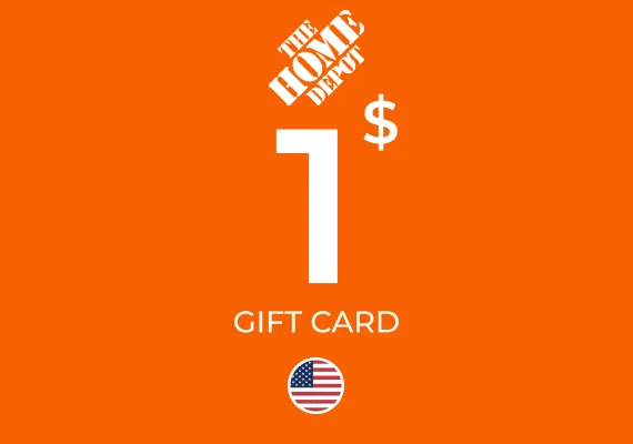 The Home Depot Gift Card 1 USD